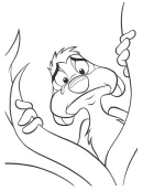 Lion King kleurplaat 10